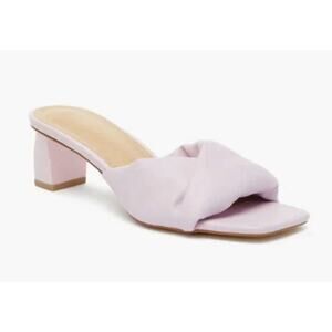 JustFab Caroline Mule Heeled Sandals Women’s Size 7.5 Pink